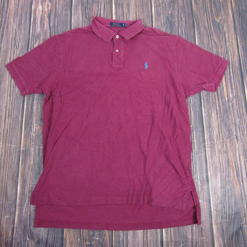 Polo Ralph Lauren Polo Shirt Mens XL Classic Fit Short Sleeve Casual Rugby Top